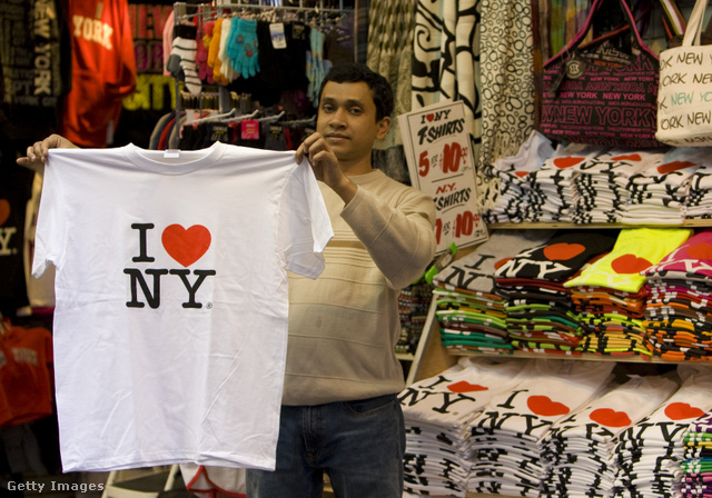 Szuvenírbolt New Yorkban