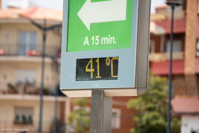 Spanyolországban a hőhullám extrém meleget hozott