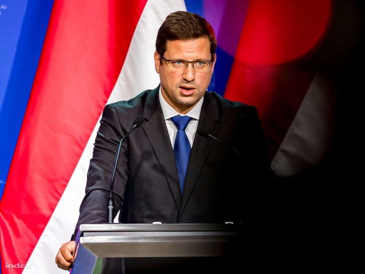 Gulyás Gergely 2023. szeptember 13-án