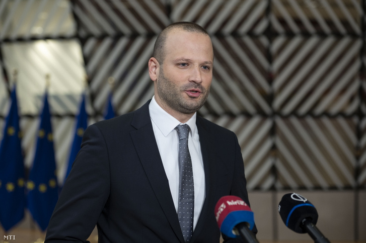 Nagy Bálint, az Építési és Közlekedési Minisztérium közlekedésért felelős államtitkára 2024. december 5-én